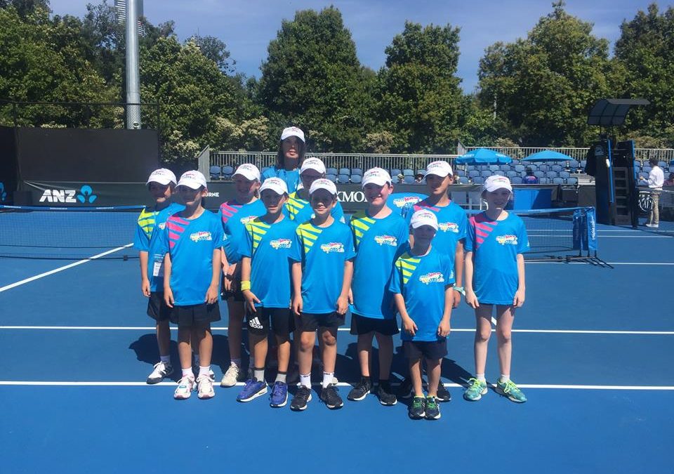 Australian Open Kids on Court